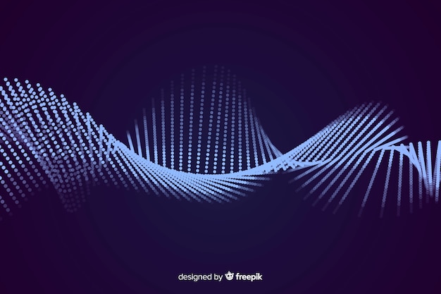 Sound wave background