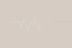 Бесплатное векторное изображение Звуковая волна бежевый цифровой фон развлекательные технологии