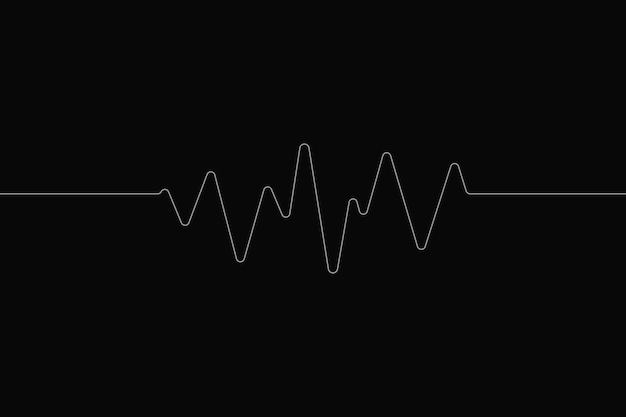 Sound wave black digital background entertainment technology