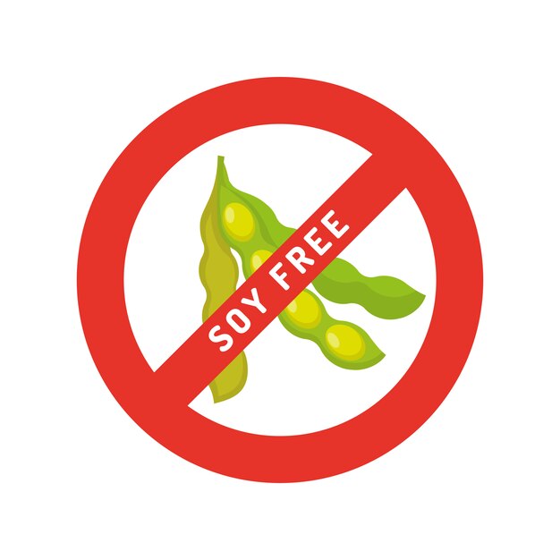 Soy free logo