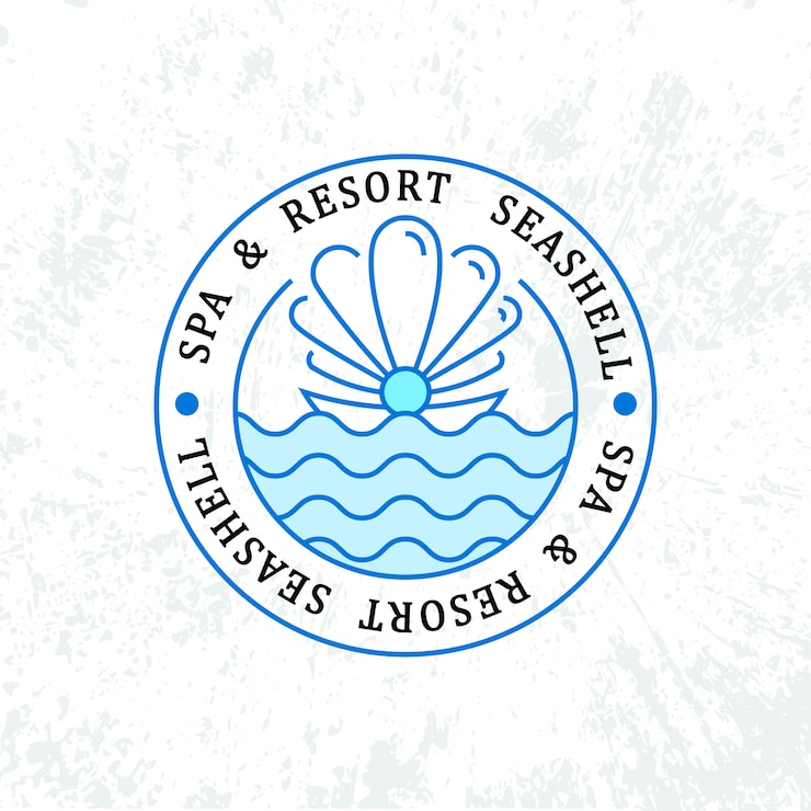 Free Vector spa salon logo design. 
