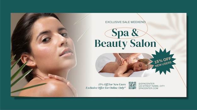 Free vector spa  template design