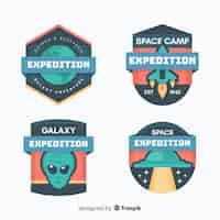 Free vector space elements stickers