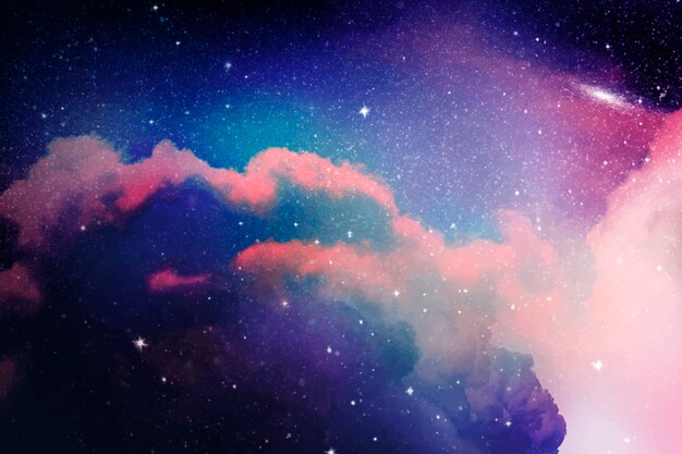 Space galaxy background