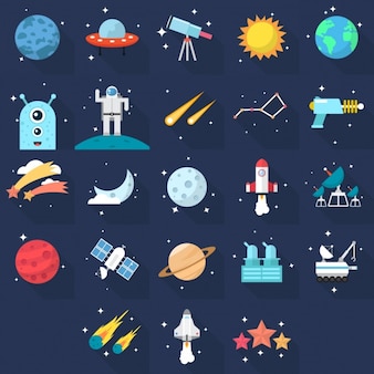 Space icons