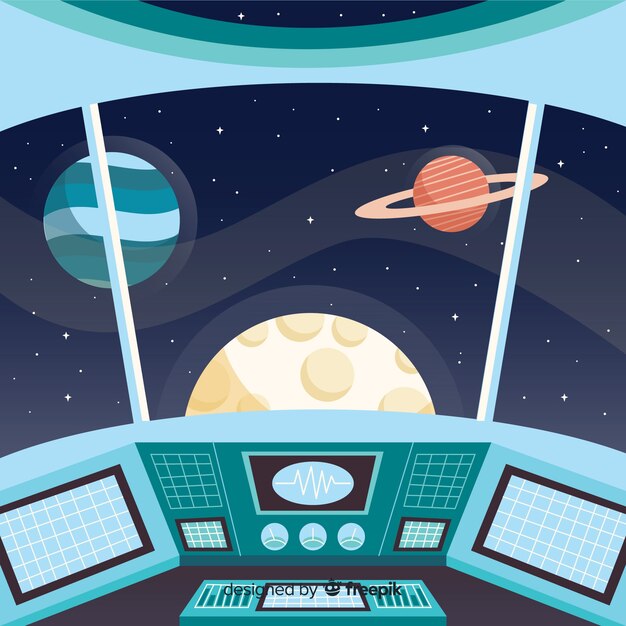 Spacecraft background