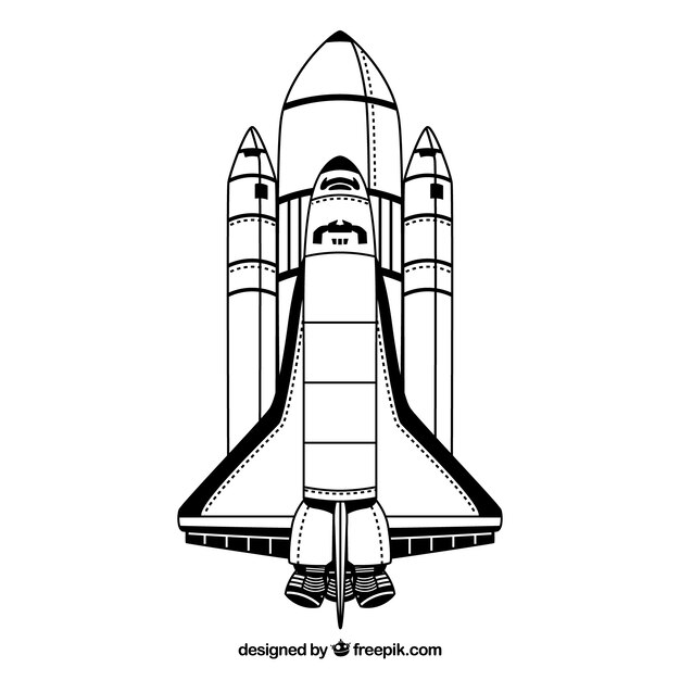 Free Vector | Spaceship