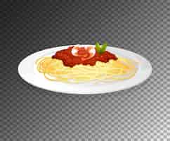 Бесплатное векторное изображение Спагетти