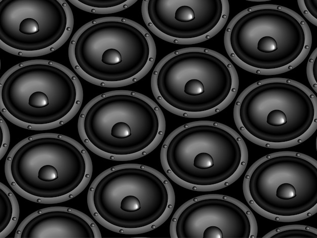 Speakers pattern design