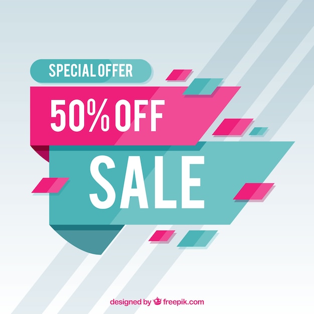 Free vector special discount background