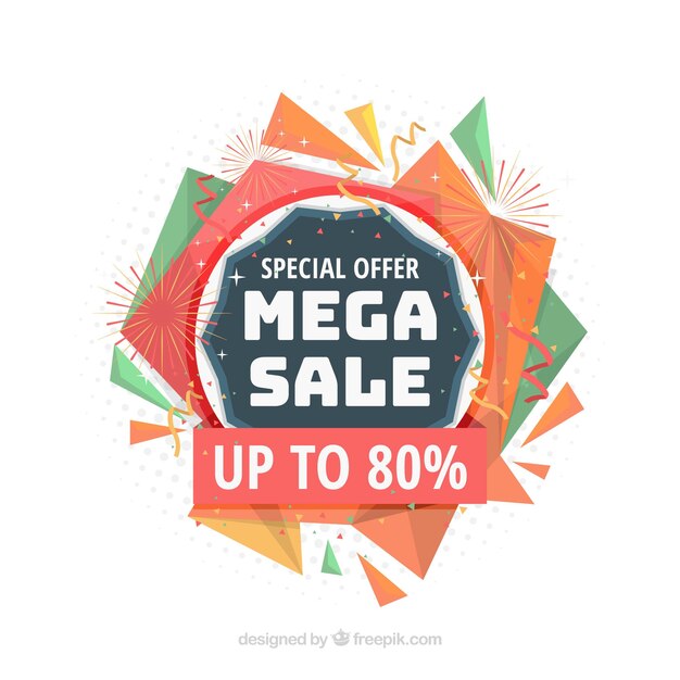 Free vector special discount background