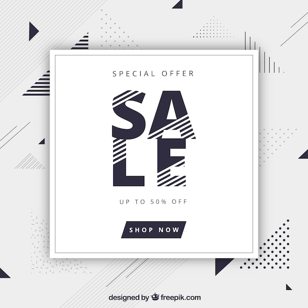 Free vector special discounts background