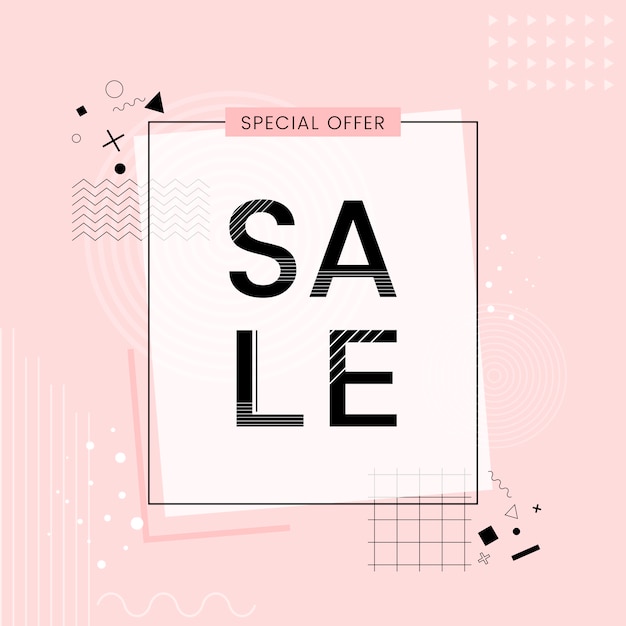 Free vector special offer sale promotion vector