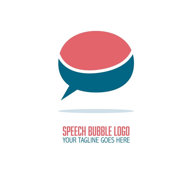 Speech bubble logo