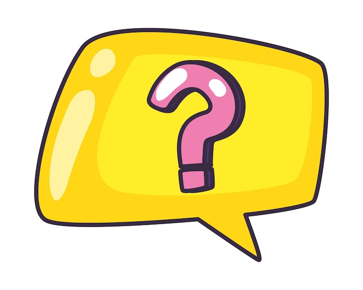 Free Vector speech bubble with interrogation sign discussion isolated icon
