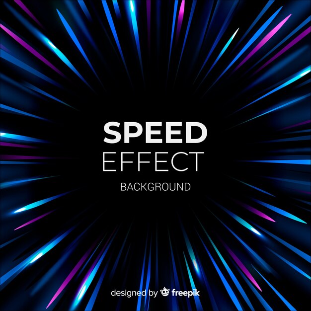 Speed effect background