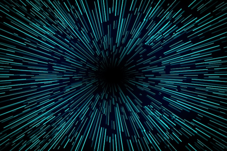 Free Vector speed lights background concept