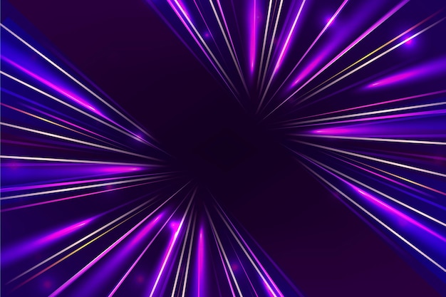 Free vector speed lights background