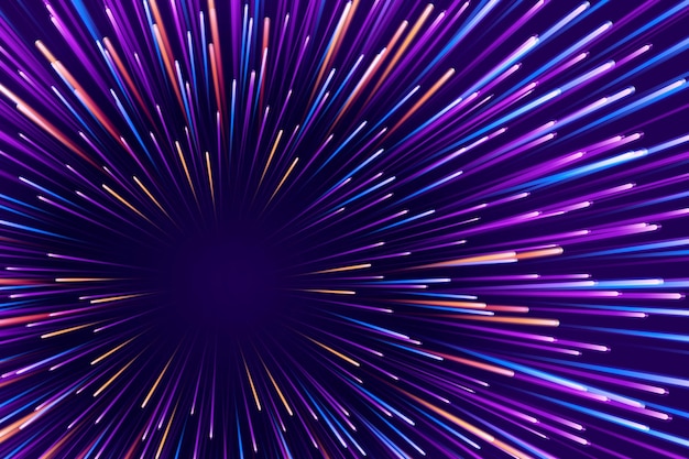 Free vector speed lights background