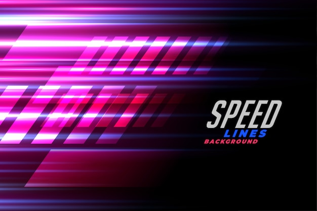 Speed Lines Racing Background for Car or Motor Sports