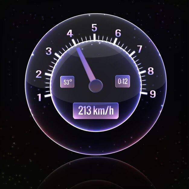 Speedometer interface