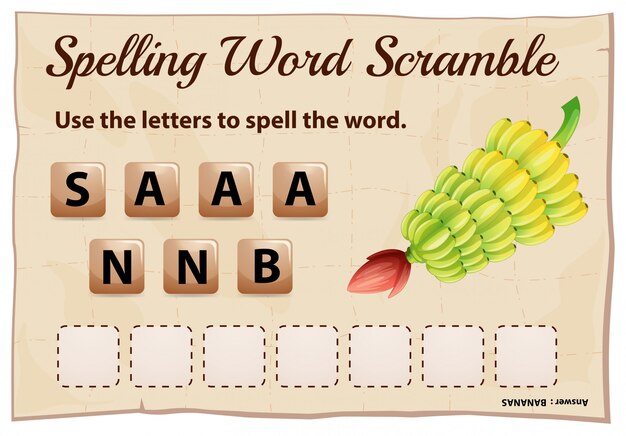 Орфография слова схватка шаблон для слова бананы