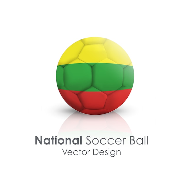 Free vector sphere sport traditional closeup button