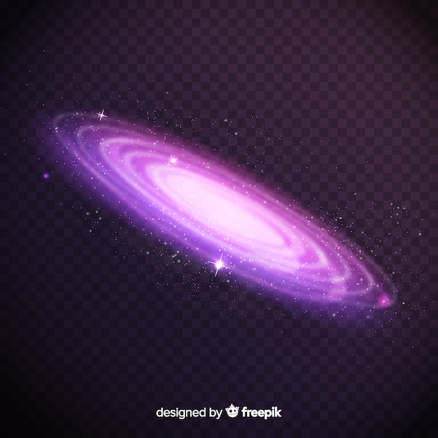 Free vector spiral galaxy background