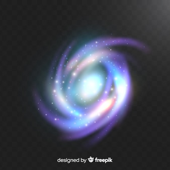 Sfondo galassia a spirale Vettore gratuito