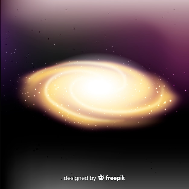 Free vector spiral galaxy background