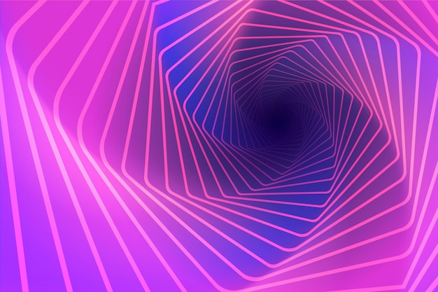 Free vector spiral psychedelic optical illusion background