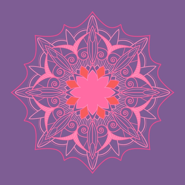 Spiritual hindu mandala