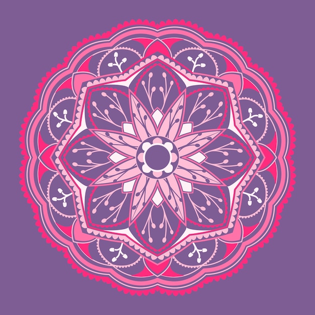 Free vector spiritual hindu mandala