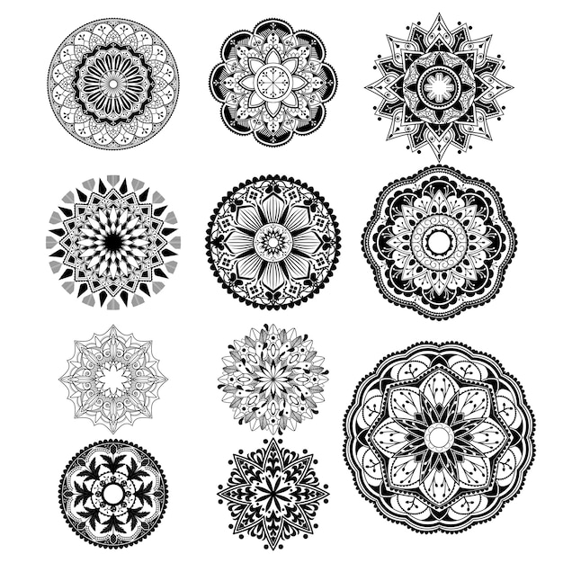 Spiritual mandala pattern