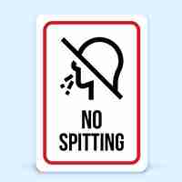 Free vector spitting is forbidden sign