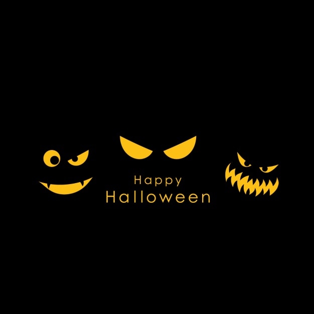 Free vector spooky halloween background