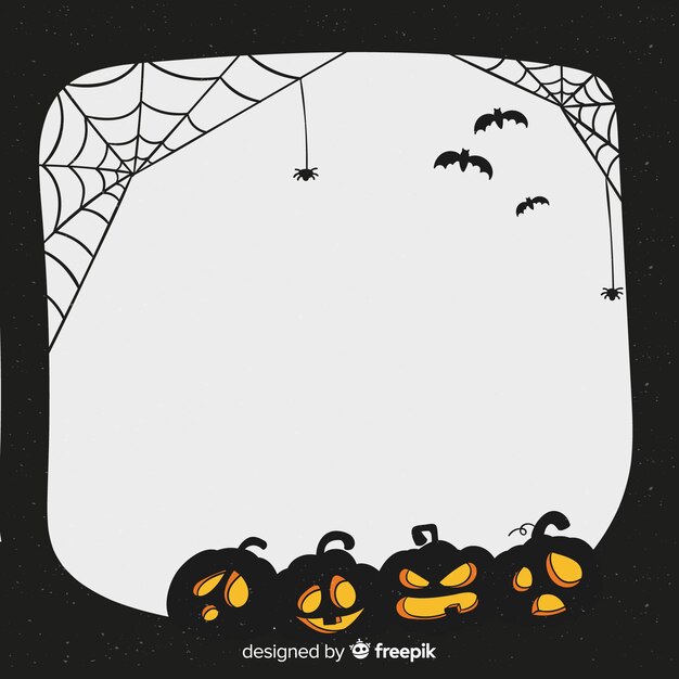 Spooky halloween background