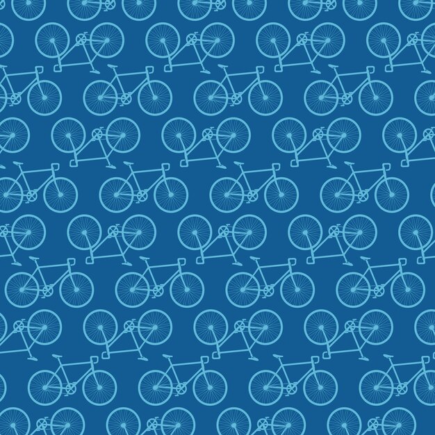 Sport bicycle pattern background