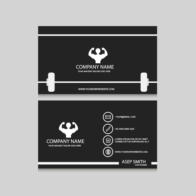 Sport business card design