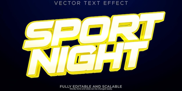 Текстовый эффект спортивного события, редактируемый заголовок и стиль текста чемпиона