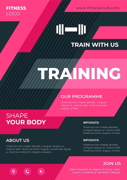 Vector Templates – Sport Flyer Design Training Program