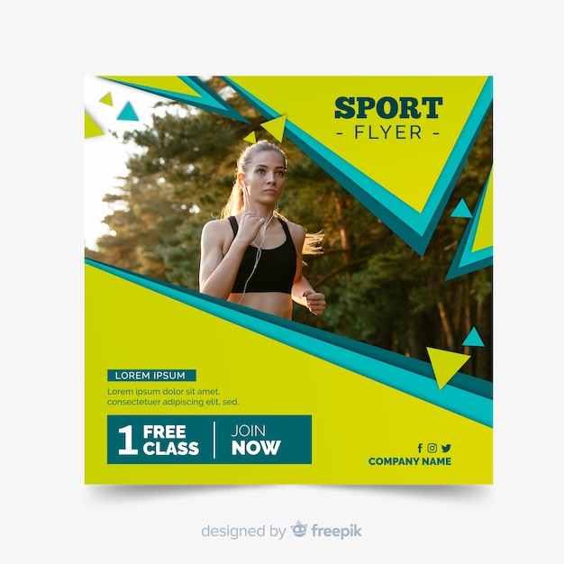 Sport flyer