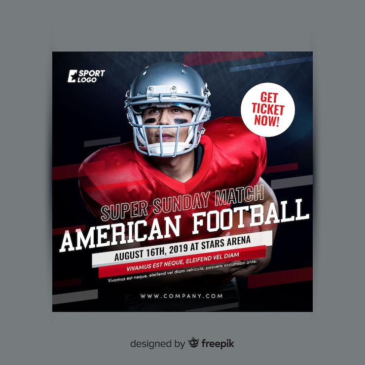 Free Vector sport flyer