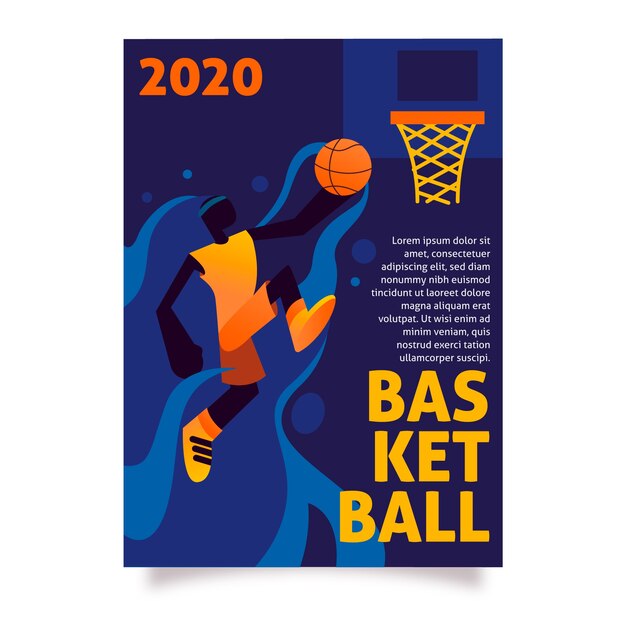 sport poster template