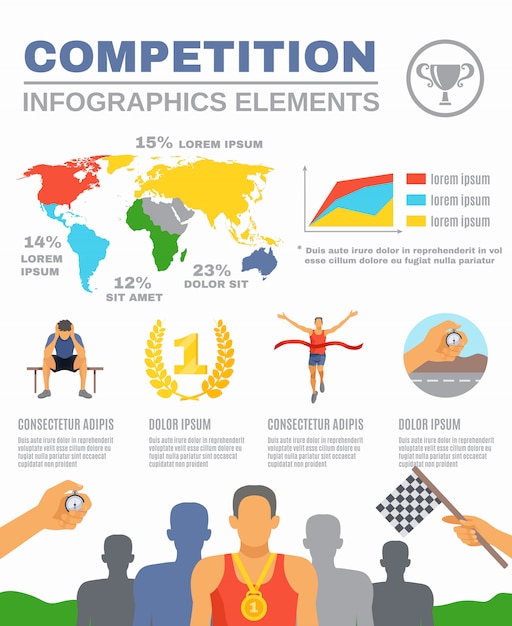 Sports Competition Infographics 