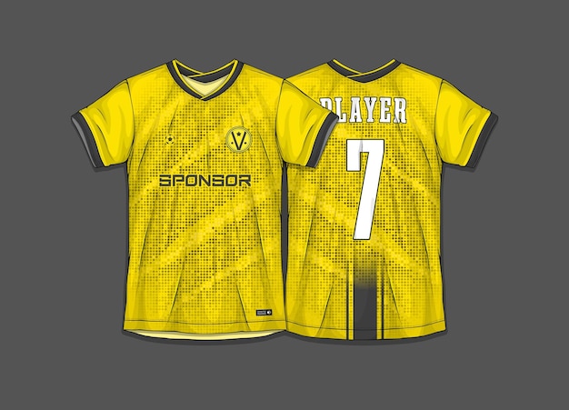 Sports shirt design ready to print Football shirt for sublimation