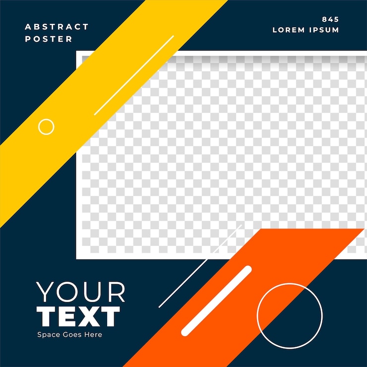 Бесплатный Вектор sports themed abstract social media brochure for business advertisement