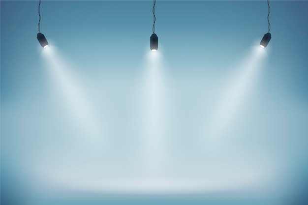 Free vector spot lights wallpaper