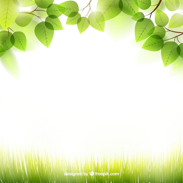 Free Spring Background With Leaves Svg Dxf Eps Png Download Free Svg Cut Files