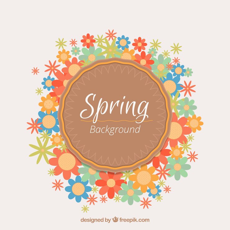Free Vector spring background